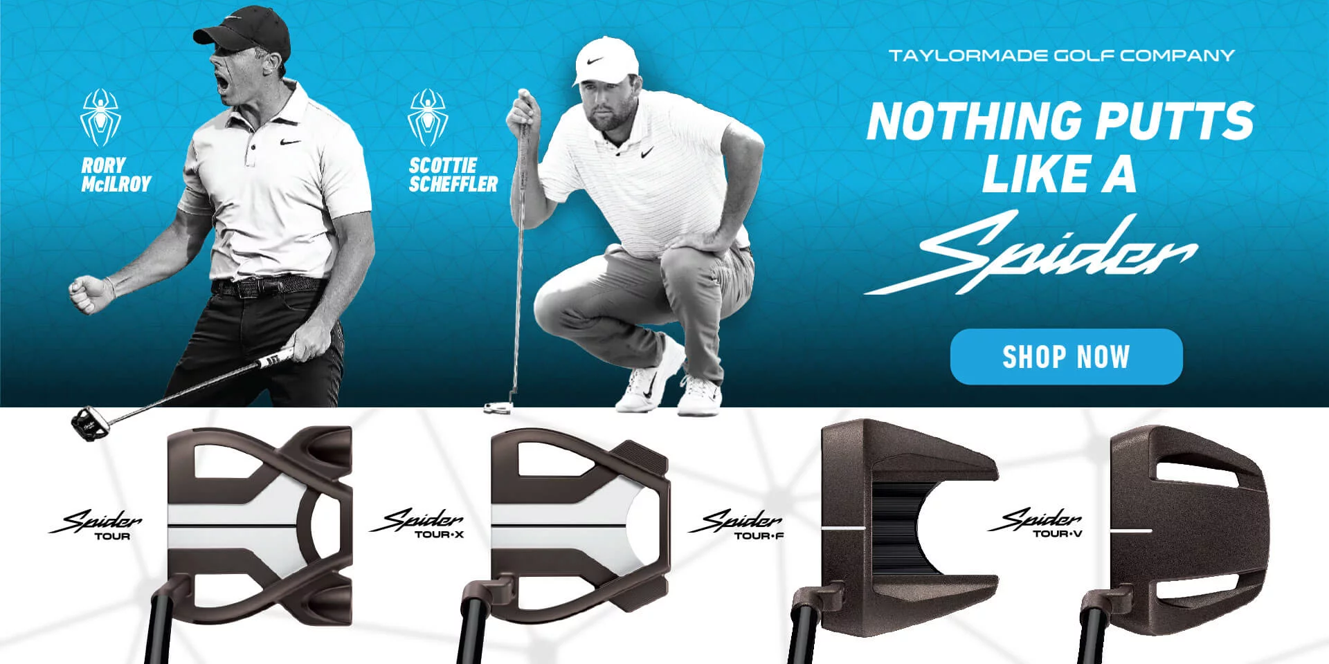 TaylorMade Spider Tour Banner