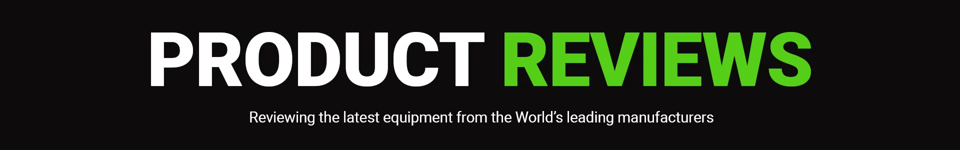 Product Reviews Banner