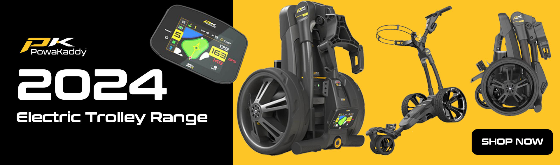 PowaKaddy 2024 Range Banner