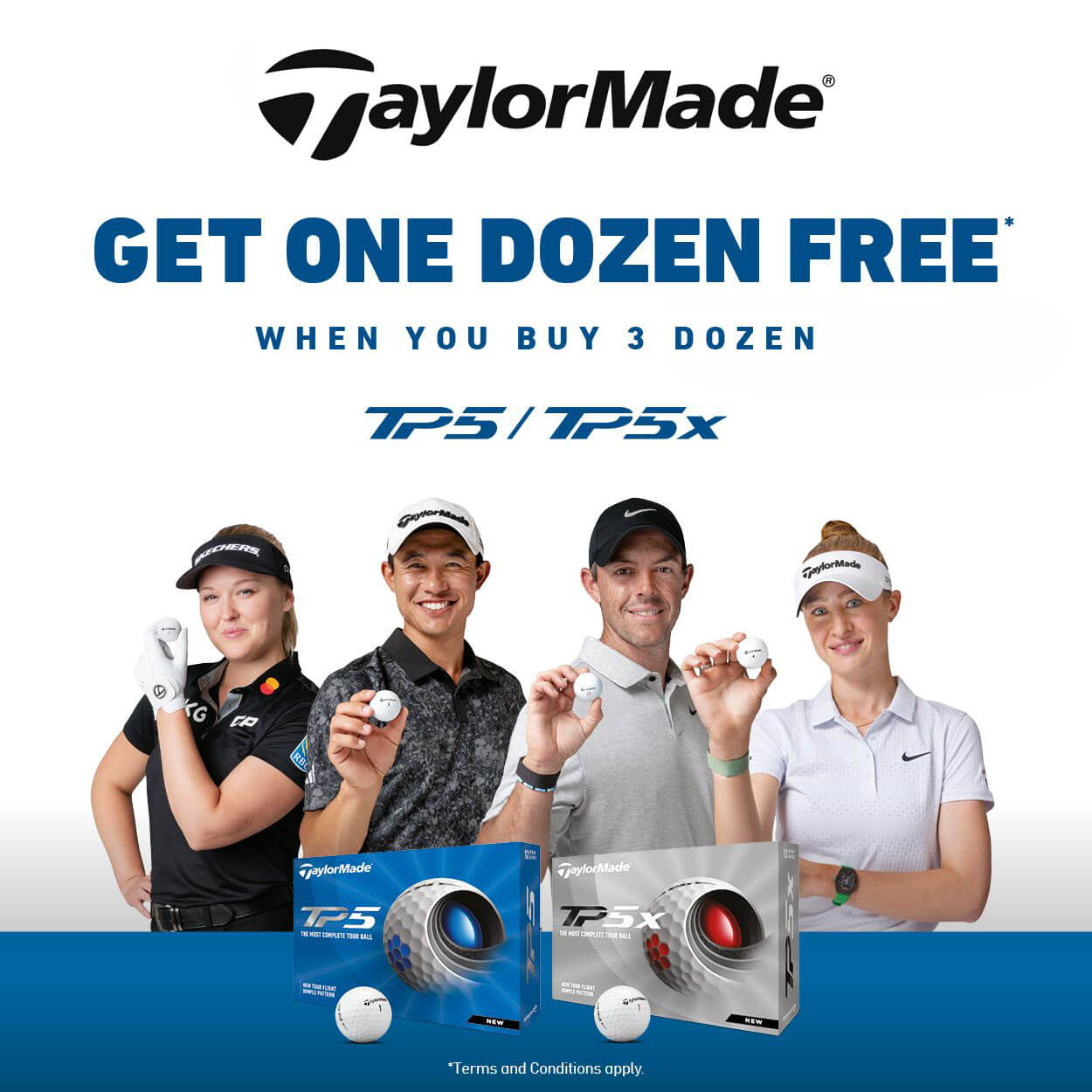 TaylorMade TP5 4 For 3- Mobile