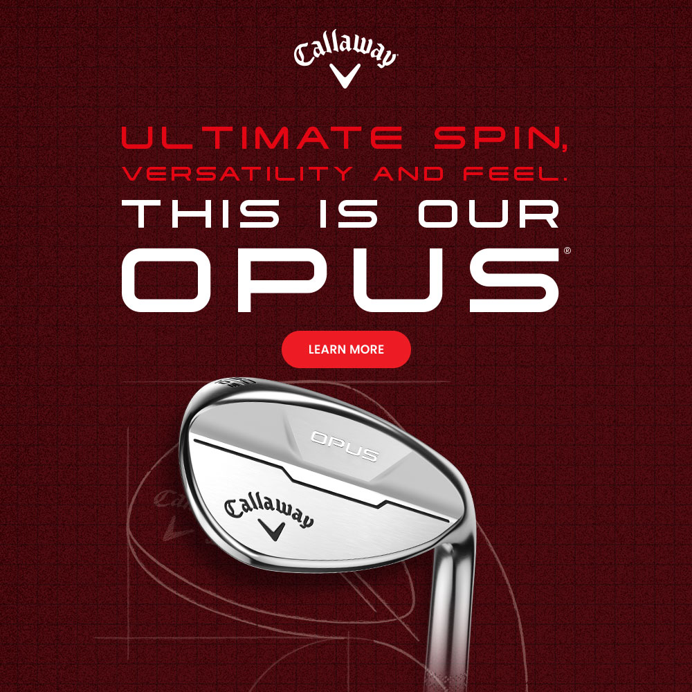 Callaway Opus Wedges Banner