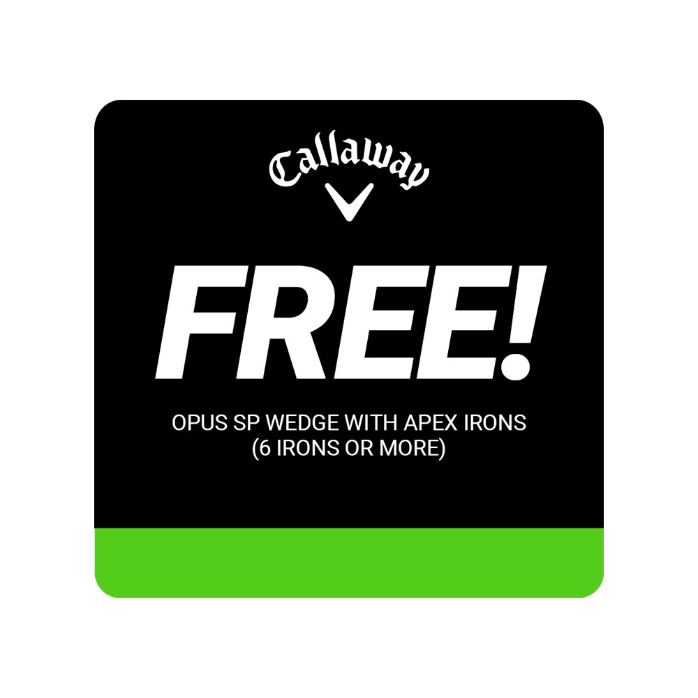 Free Wedge With Irons