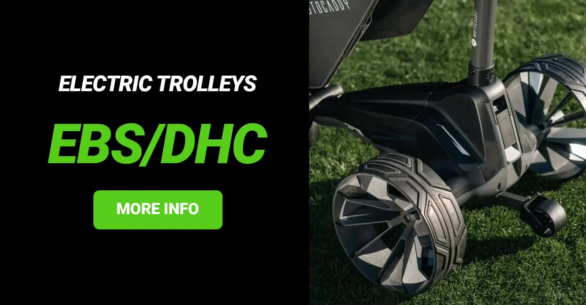 EBS/DHC Braking Golf Trolleys