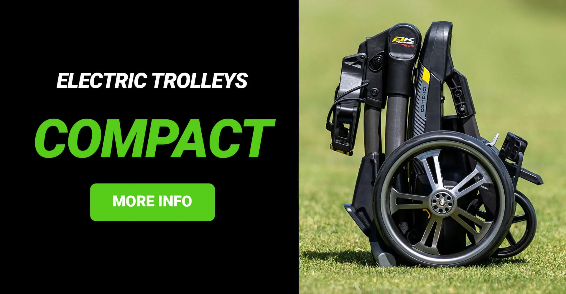 Compact Folding Golf Trolleys