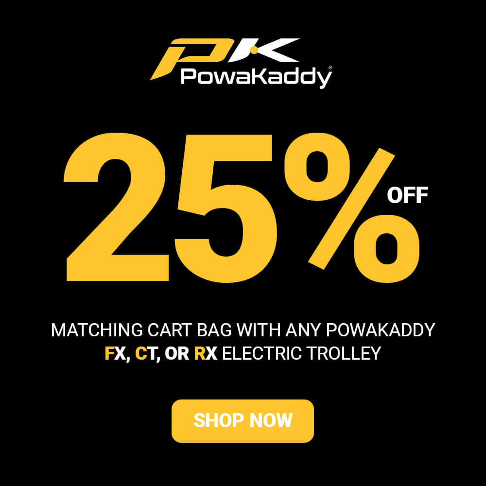 25% Off PowaKaddy Golf Bags