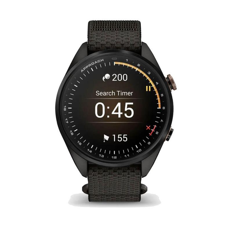 Garmin Approach S72 GPS Golf Smart Watch (43mm) - Carbon Gray/Heritage Bronze - main image