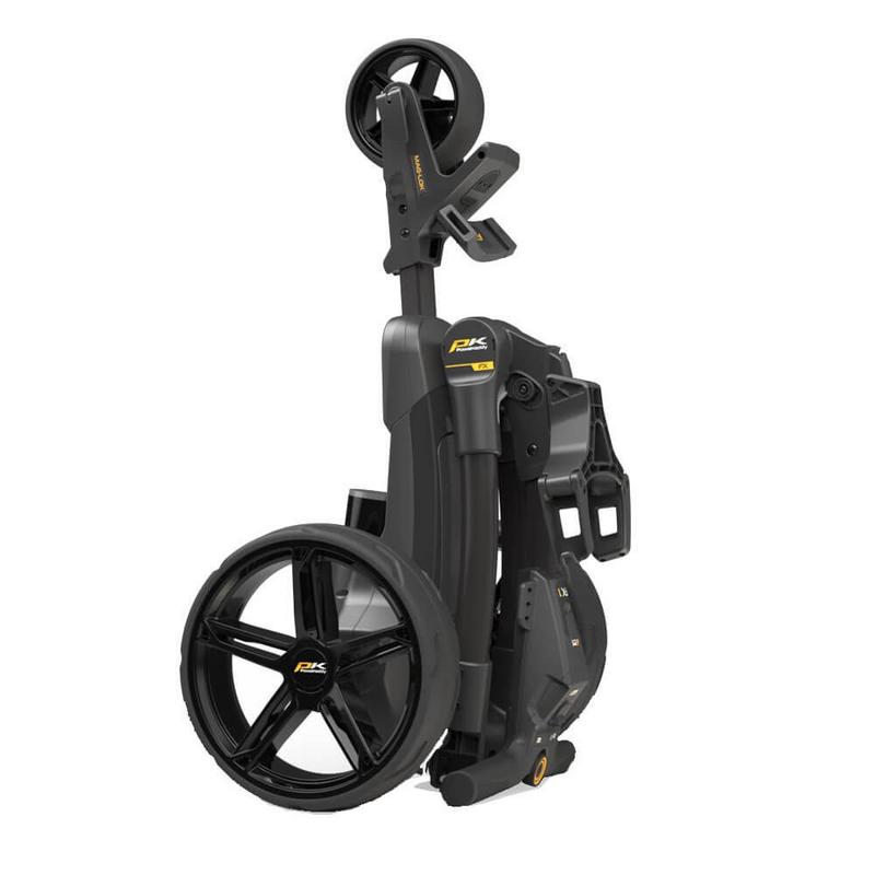 PowaKaddy FX1 Black Electric Golf Trolley 2024 - 18 Hole Lithium - main image