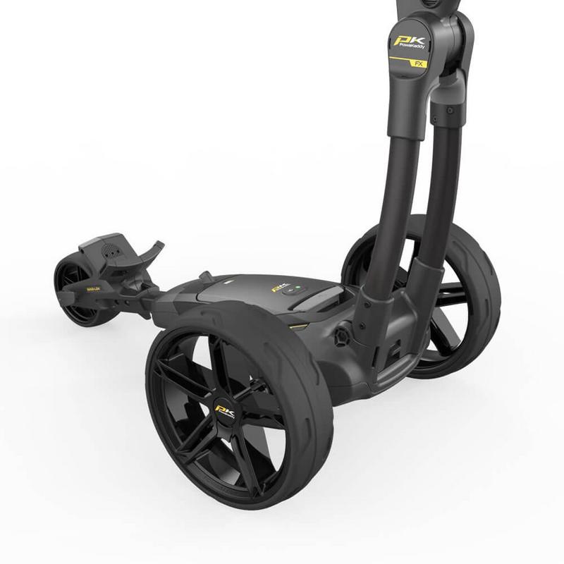 PowaKaddy FX1 Black Electric Golf Trolley 2024 - 18 Hole Lithium - main image