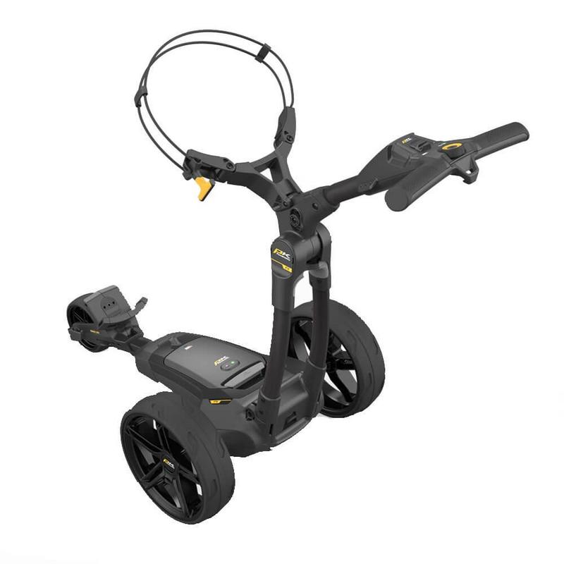 PowaKaddy FX1 Black Electric Golf Trolley 2024 - 18 Hole Lithium - main image