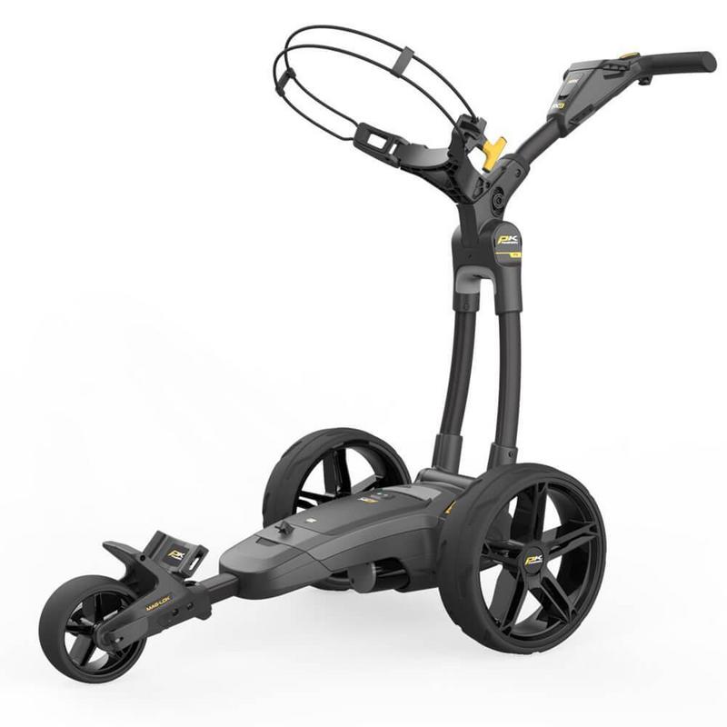 PowaKaddy FX3 Black Electric Golf Trolley 2024 - Extended Lithium - main image