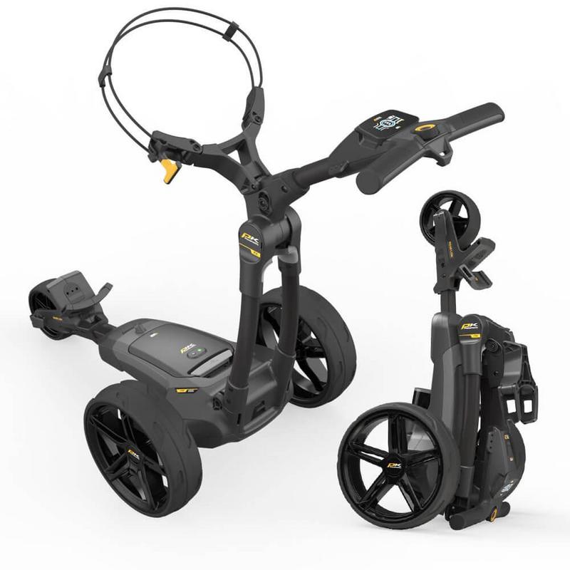 PowaKaddy FX5 Black Electric Golf Trolley 2024 - 18 Hole Lithium - main image