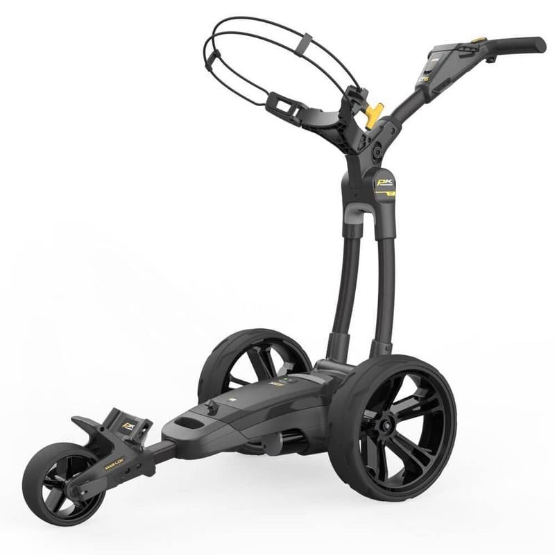 PowaKaddy CT6 Black Electric Golf Trolley 2024 - Extended Lithium - main image