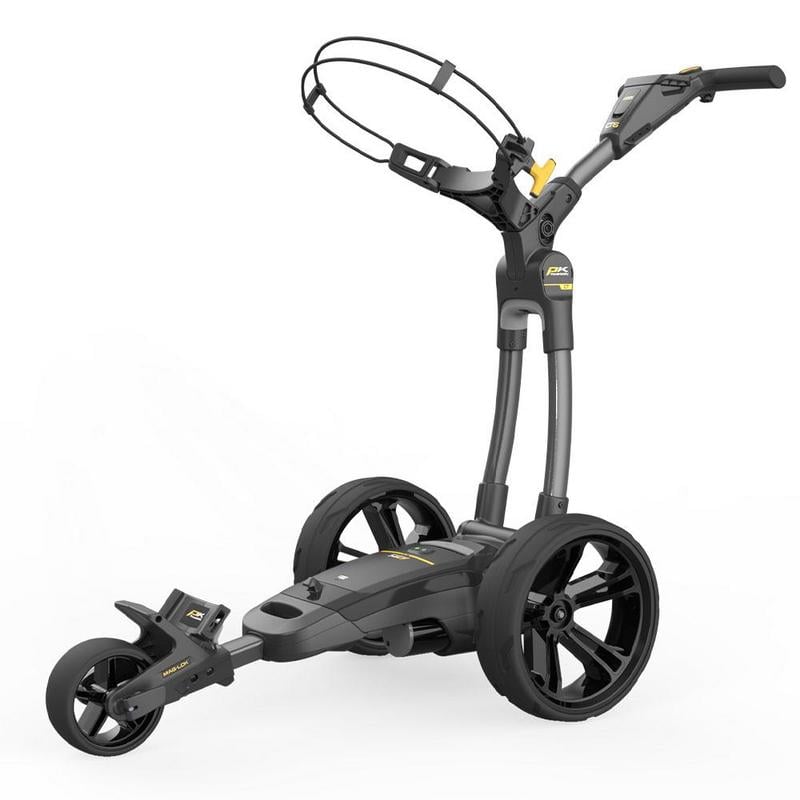 PowaKaddy CT6 EBS Gun Metal Electric Golf Trolley 2024 - Extended Lithium - main image