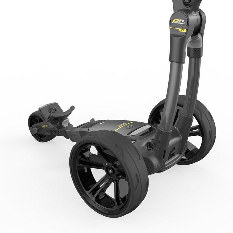 PowaKaddy CT6 EBS Gun Metal Electric Golf Trolley 2024 - 18 Hole Lithium - main image