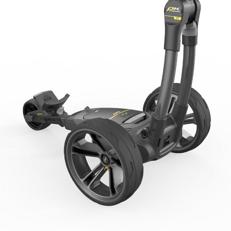 PowaKaddy CT8 GPS Gun Metal Electric Golf Trolley 2024 - Extended Lithium - main image