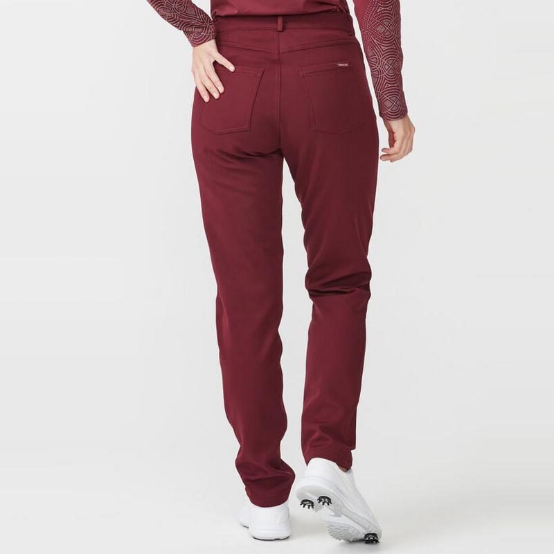 Rohnisch Heat Women's Golf Trouser - Burgundy - main image