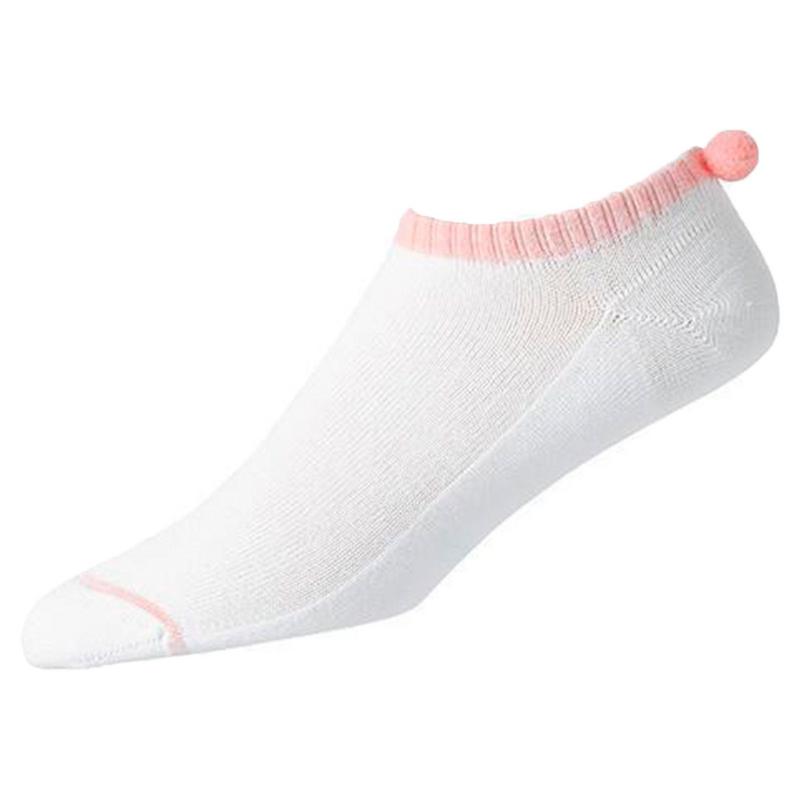 FootJoy Ladies ProDry Lightweight Pom Pom Golf Socks - Pink - main image