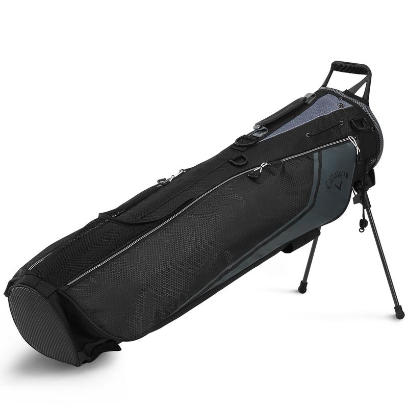 Callaway Double Strap Plus Golf Pencil Carry Bag - Black/Charcoal  - main image