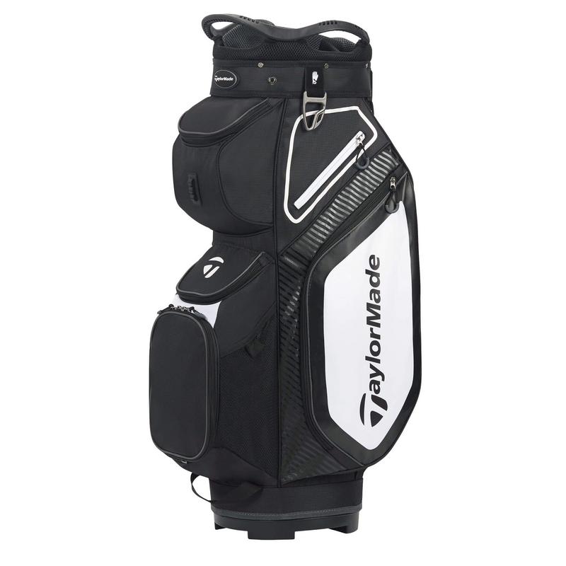 TaylorMade 8.0 Golf Cart Bag - Black/White/Charcoal - main image