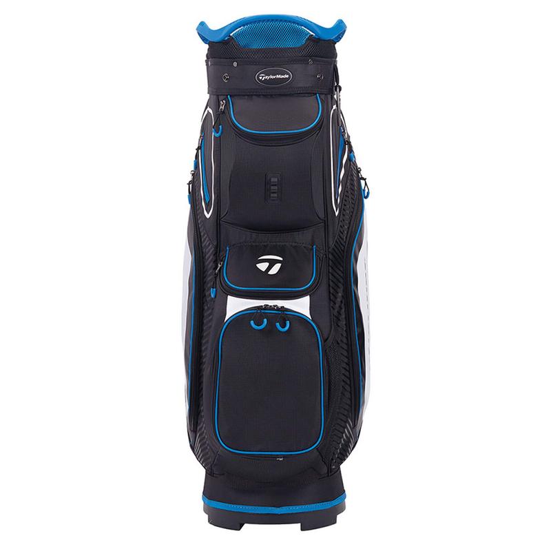 TaylorMade 8.0 Golf Cart Bag - Black/White/Blue - main image