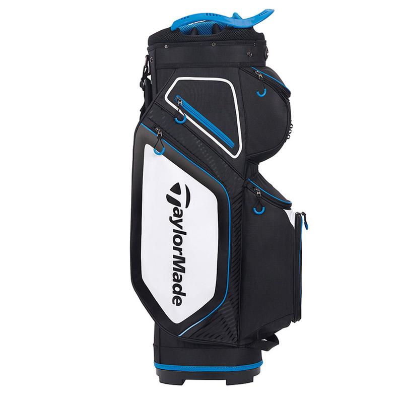 TaylorMade 8.0 Golf Cart Bag - Black/White/Blue - main image