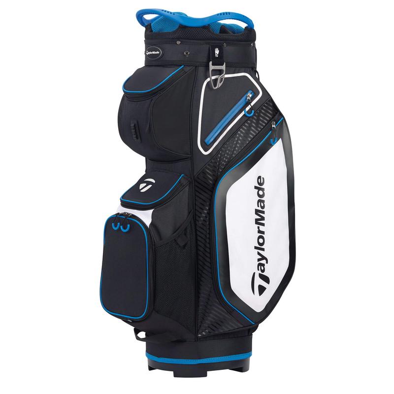 TaylorMade 8.0 Golf Cart Bag - Black/White/Blue - main image