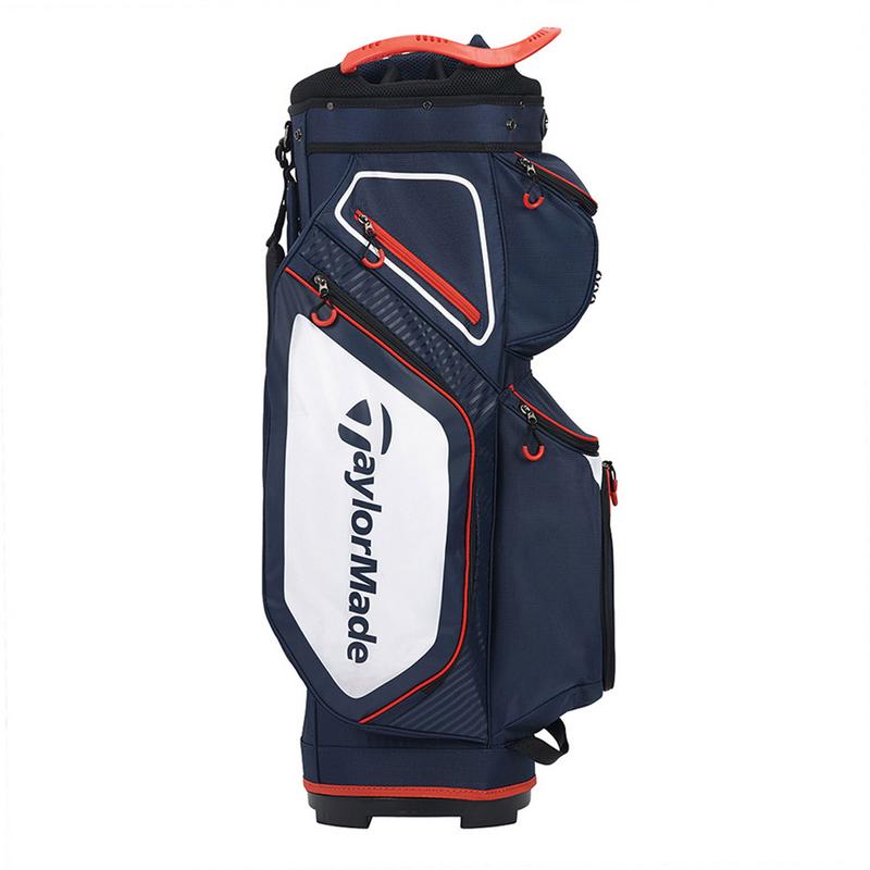 TaylorMade 8.0 Golf Cart Bag - Navy/White/Red - main image