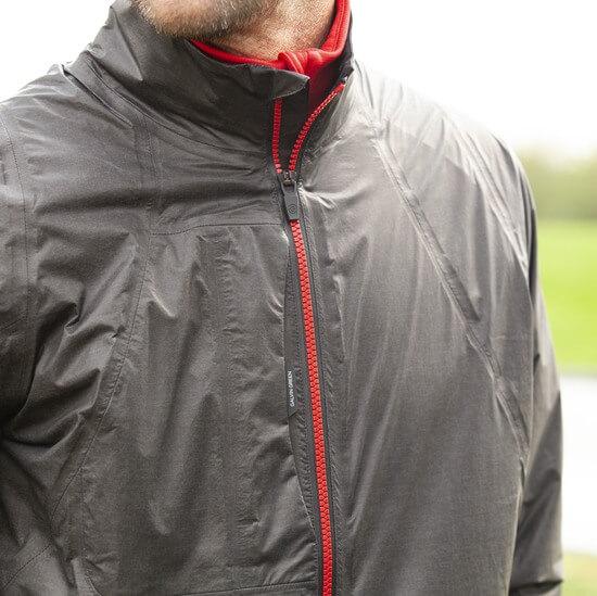 Galvin Green Ashton Gore-Tex Shakedry Golf Jacket - Ash Grey/Red - main image