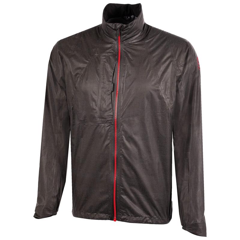 Galvin Green Ashton Gore-Tex Shakedry Golf Jacket - Ash Grey/Red - main image