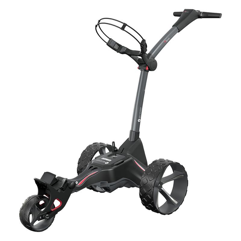 Motocaddy M1 DHC Graphite Electric Golf Trolley 2024 - Ultra Lithium - main image