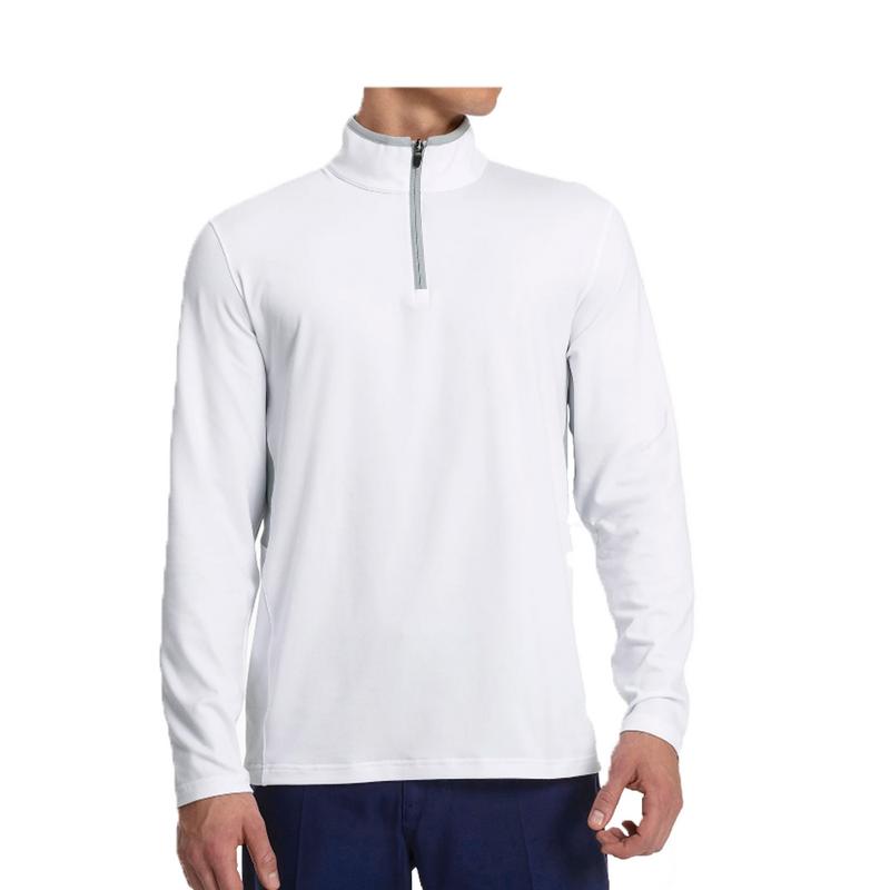 Puma Rotation 1/4 Zip Golf Sweater - White - main image