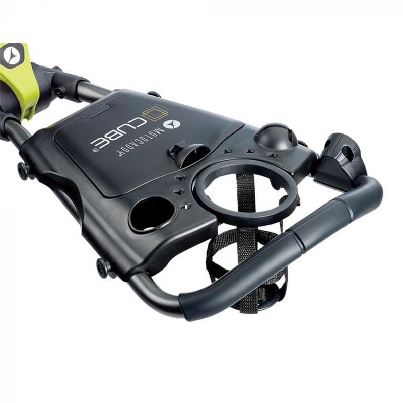 Motocaddy Cube Push Golf Trolley - Lime - main image