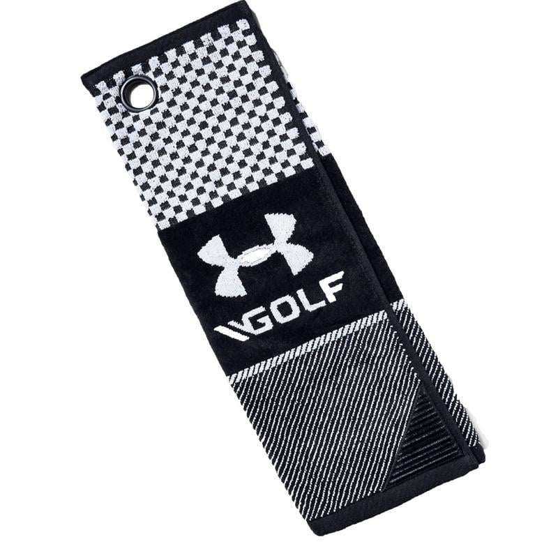 Under Armour Golf Bag Fold Towel - Black - main image