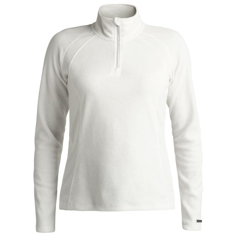 Rohnisch Womens Fleece Half Zip Golf Top - Light Cream - main image