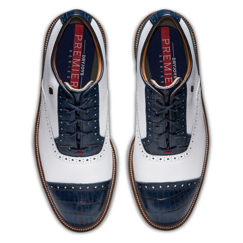 FootJoy Premiere Series Tarlow Golf Shoes - White/Navy - main image