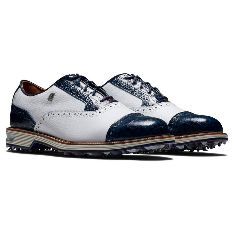 FootJoy Premiere Series Tarlow Golf Shoes - White/Navy - main image