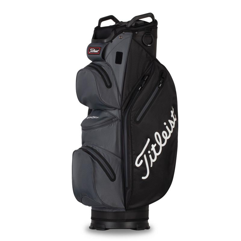 Titleist StaDry Waterproof 14 Way Golf Cart Bag - Black/Charcoal - main image