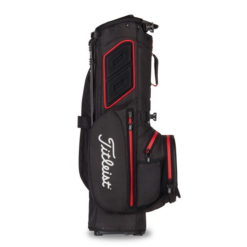 Titleist Players 4+ StaDry Golf Stand Bag - Black/Red - main image