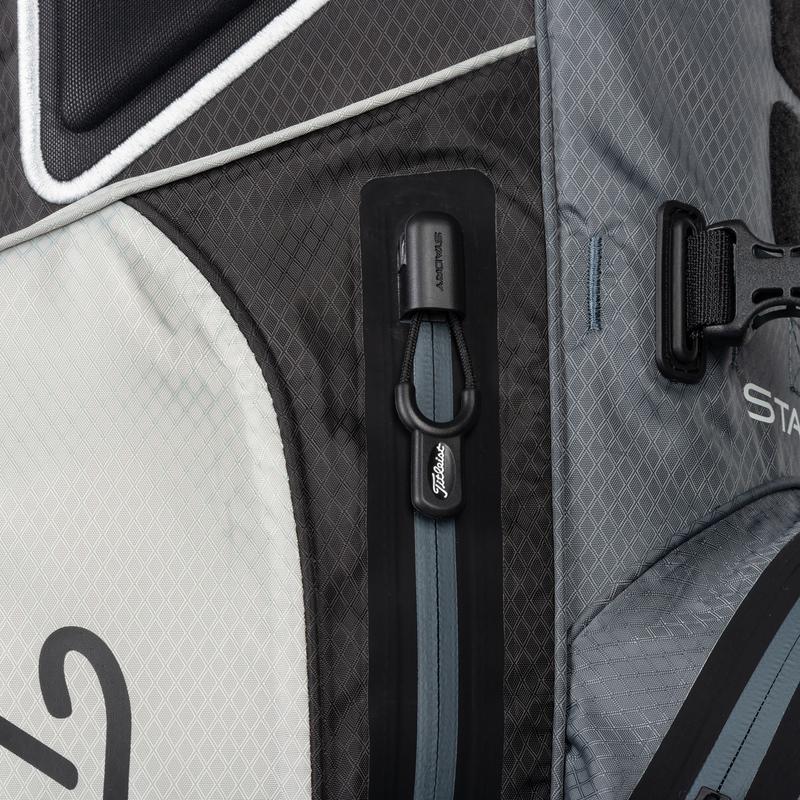 Titleist Players 4+ StaDry Golf Stand Bag - Grey/Charcoal/Black - main image