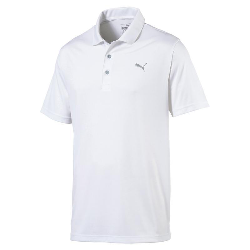 Puma Rotation Golf Polo Shirt - White - main image