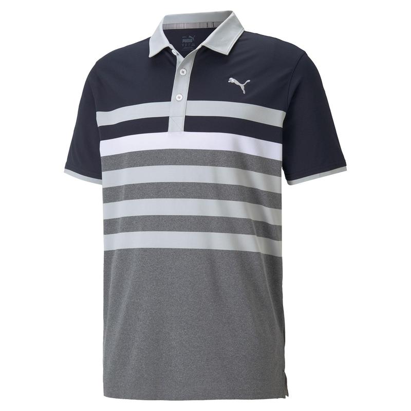 Puma Mattr One Way Golf Polo Shirt - Navy - main image