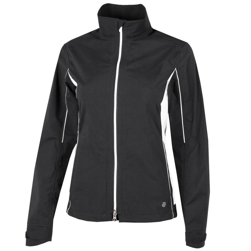 Galvin Green Aila Gore-Tex Ladies Paclite Waterproof Golf Jacket - Black - main image