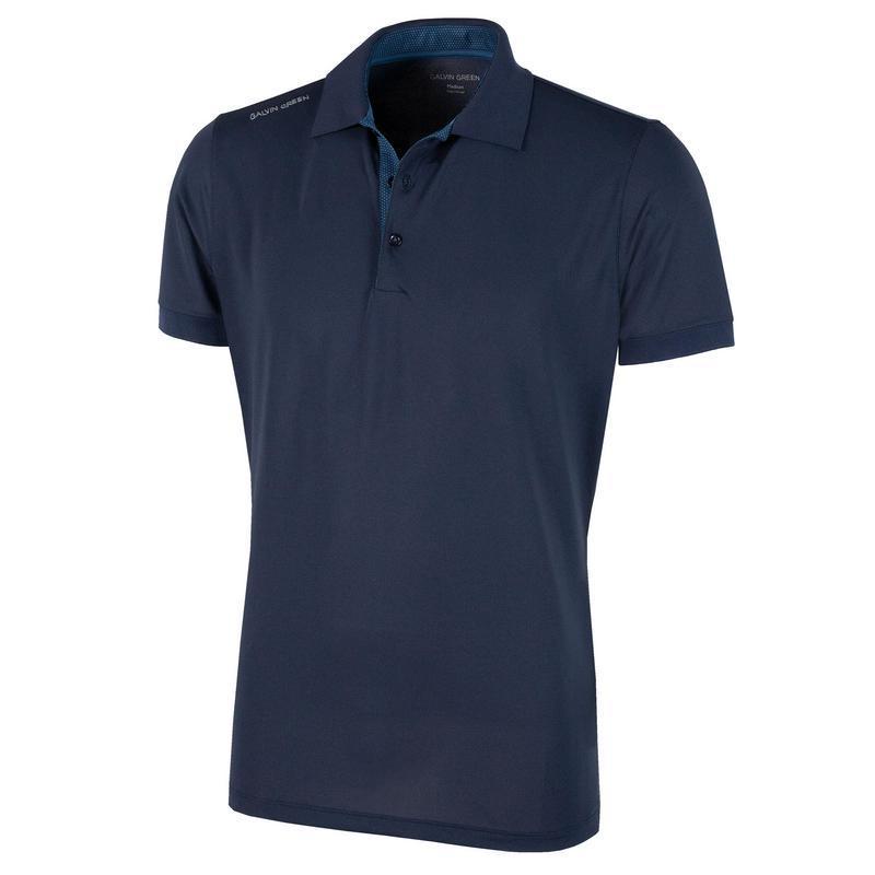 Galvin Green Max Ventil8 Golf Polo Shirt - Navy - main image