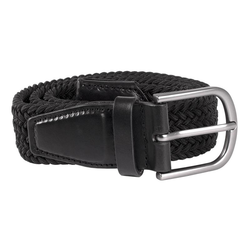 Galvin Green Wave Braided Golf Belt - Black - main image