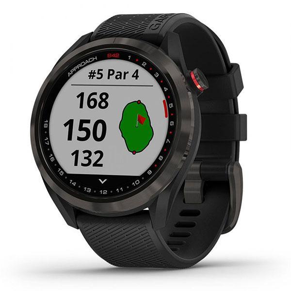 Garmin Approach S42 GPS Golf Watch - Black - main image