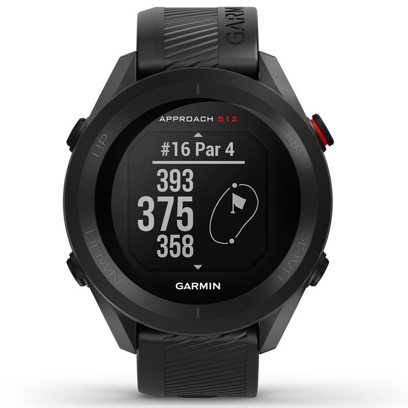 Garmin Approach S12 GPS Golf Watch - Black - main image