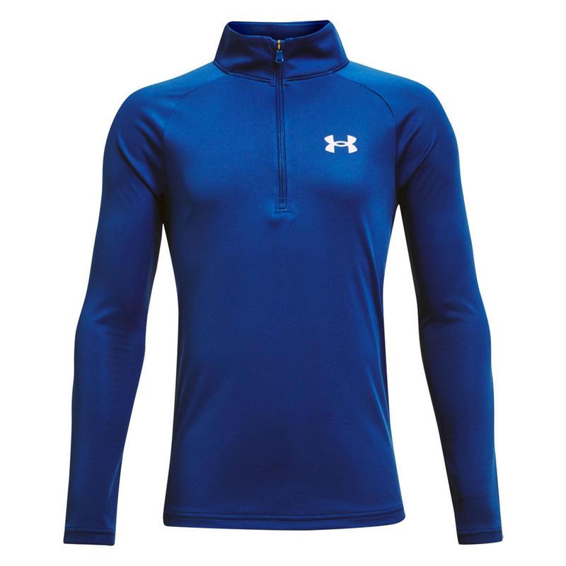 Under Armour Boys Tech 2.0 1/2 Zip Golf Top - Blue - main image