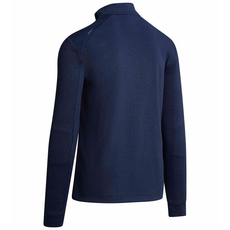 Callaway Waffle Zip Golf Sweater - Navy - main image