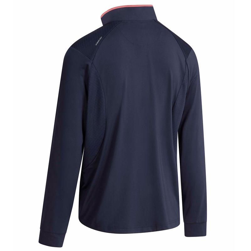 Callaway Long Sleeve Mixed Media Fleece Golf Top - main image