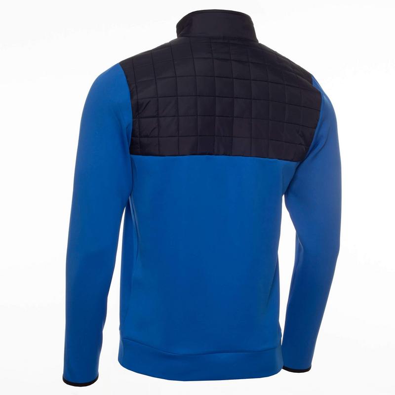 Calvin Klein Vardon Hybrid Half Zip Golf Sweater - Blue - main image